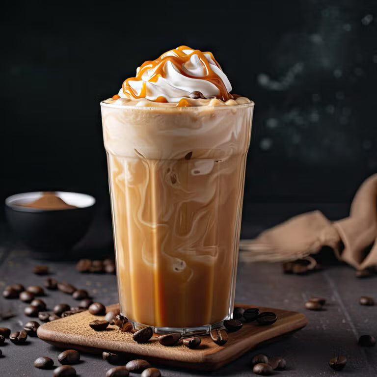Strawberry Cream Iced Latte